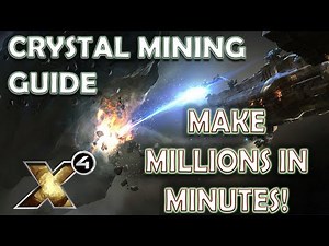 X4 Foundations. Get rich quick. Crystal Mining Guide