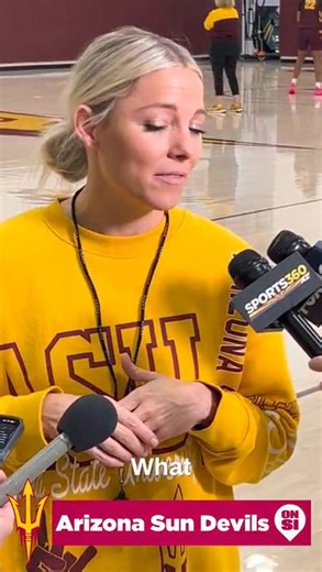 Arizona State Sun Devils Head Coach Molly Miller Team's Fight After Tough Loss