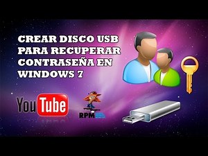 Create a USB Drive to Recover Password in Windows 7