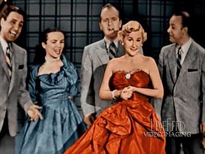 LiveFeed Video Imaging restoration - Margaret Whiting (1952)