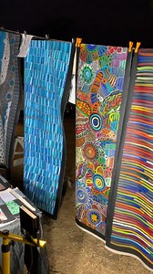 Can't wait to see everyone at our Mindil Beach Markets stall this Sunday! 🎨✨ Enjoy delicious food, breathtaking sunsets, and a vibrant atmosphere. Come by and explore our stunning collection of Indigenous art. See you there! #MindilBeachMarkets #IndigenousArt #ReadbackGallery #DarwinEvents #SundayFunday #SupportLocalArtists | Readback Aboriginal Art Darwin