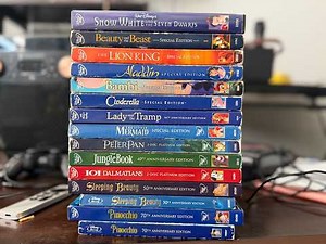 My Entire Disney Platinum Edition DVD & Blu-Ray Collection (2001-2009)