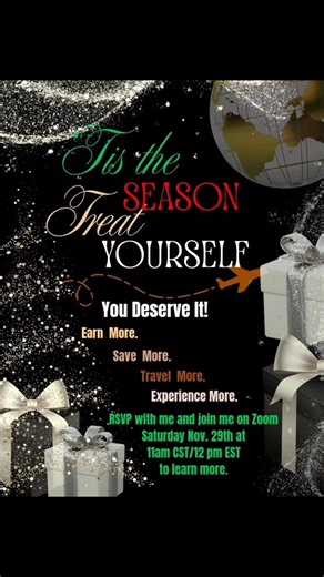 ️ BLACK FRIDAY ALERT ️ Y’all out here spending money today… but who said you can’t make some too?  If you’re tired of watching your bank account do the mannequin challenge every holiday season… it’s time to change that. Earn more. Save more. Travel more. All while the world is fighting over flat-screen TVs.   Zoom • Sat, Nov 29 • 11am CST / 12pm EST Drop a  for the link — let’s get you a holiday BAG. | Lisa Butler Mason | Facebook