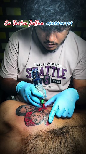 📍 Ez Tattoo Jaffna⚜️ ☎️( 0763440149 ) #tiktok #foryoupage #srilanka #trending #foryou #viral #cupcut #jaffna #fypシ #million #fypシ゚viral #jaffnatiktok #views