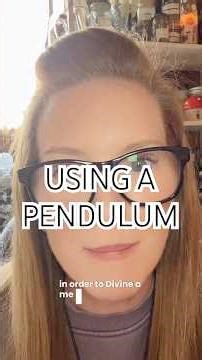 How to use a pendulum for beginners! Was this helpful? Let me know in the comments x