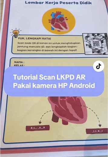 Tutorial Scan LKPD AR menggunakan Kamera Android