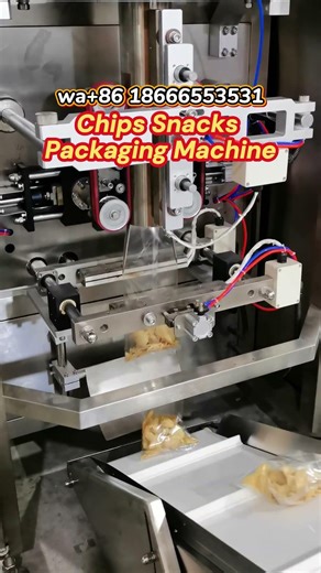 Chips snacks, tortillas fill seal packing machine#machine #packagingmachine #chips #foodpackaging