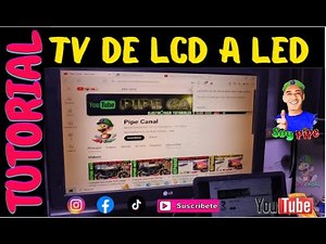 Cómo convertir un TV LCD de lámparas fluorescentes a tecnología LED: Guía paso a paso mas eficiencia