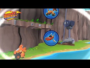 Blaze: Obstacle Course 🔥 Jungle Trek with New Transformations including Gorilla & Shark BLAZE!