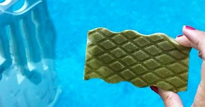 Clever Grandma Goes Viral On The Internet After Throwing Magic Eraser Into Dirty Green Pool