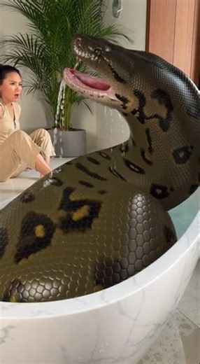 “1-Second Drop = Monster Anaconda”🐍