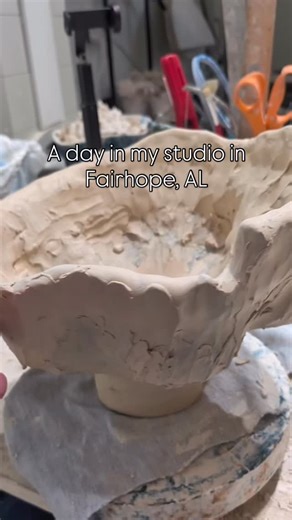 A day in the studio unfolds slowly and with intention. Clay is shaped by hand, light moves across the shelves, and time seems to soften at the edges. Each piece begins quietly, guided by touch, patience, and the beauty found in the process itself. There is something grounding about these hours spent creating. The transformation from raw material into functional art meant to be lived with and loved. #DawsonMorganCeramics #Artist #studio | Dawson Morgan Ceramic Works of Art