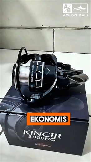 Reel pancing super ekonomis garansi satu tahun #agungbalifishing