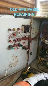 Old vfd panel repair for power winch machine | Sanjeev electrical co.