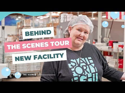 A Behind the Scenes Look at Our New 44,000 sq ft Soap Making Facility | Private Label Soap Making 🫧