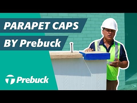 Parapet Caps by Prebuck
