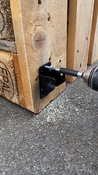 Fabriquez un établi facile avec 4 palettes