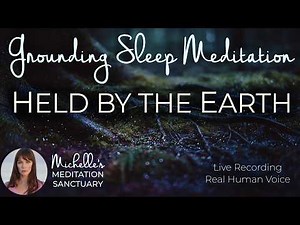 Held by the Earth: Grounding Deep Sleep Meditation | 4K & Brown Noise