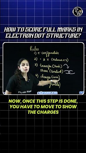 Electron Dot Structure Made Easy 🔥 | Full Marks Strategy | Chemistry Tricks 📚