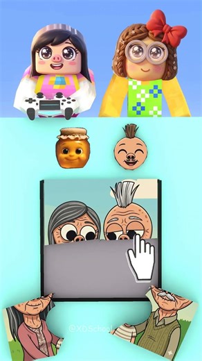 Roblox Girl Hamood and Roblox Girl Minion with the Matching Picture Challenge! 👍