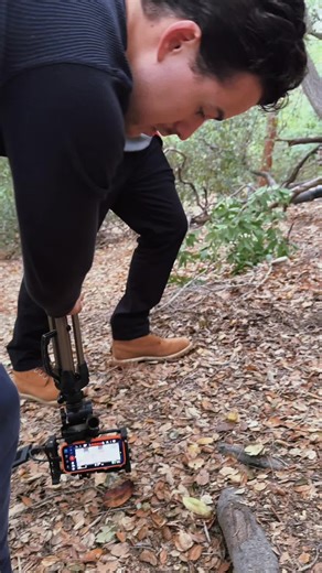 Behind the scenes of a shot I cut from the “Rabbit Hole” concept short because I didn’t like how it flowed with the rest of the short. I really like getting shots where the camera is leveled with the ground or any other surface in the foreground and use them every chance I get to add a different perspective you don’t see as often throughout a film. #horror #movie #indiefilm #independentfilm #behindthescenes