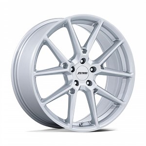 Petrol Wheel PE002SX17805135 Petrol Wheel P1E Gloss Silver Wheels | Summit Racing