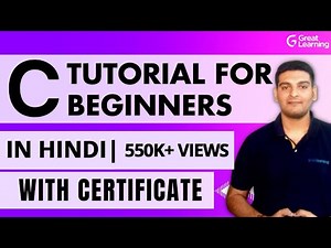 C Language Tutorial For Beginners In Hindi - 2023 (With Free Certificate) 🔥