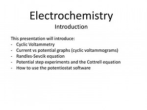 PPT - This presentation will introduce: Cyclic Voltammetry PowerPoint Presentation - ID:2362170
