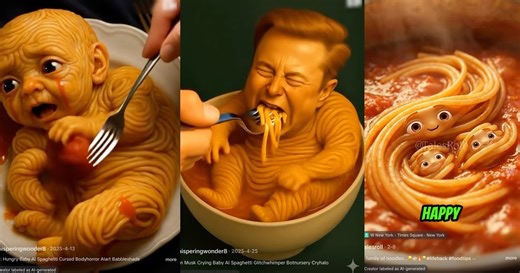 Disturbing AI Food Slop Is Strangling the Internet