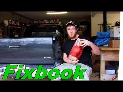Toyota Tacoma Replacing Tag, Brake, & Tail Lights (Includes Tail Light Assembly Removal)