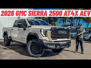 2026 GMC Sierra 2500 AT4X AEV! | *Full Walkaround Review* | – The Ultimate Off-Road Diesel Truck!