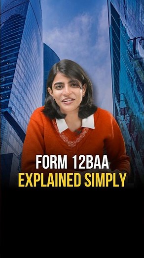 How to Reduce TDS Deductions Instantly Using Form 12BAA