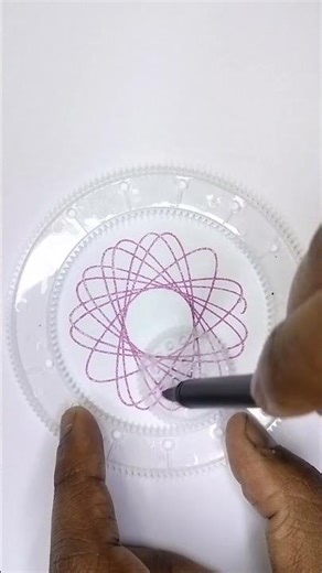 Why is this art so cool? Sonography art #art #spinograph #circle #circledrawing #artwork