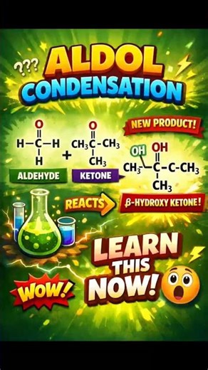 Aldo condensation trick | Aldol condensation #cbse #neet #boardexam