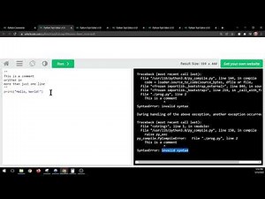 W3schools Python Python Comments