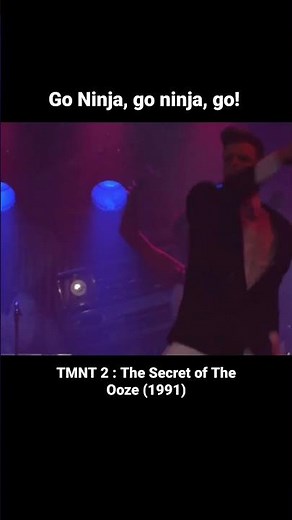 Vanilla Ice performs the ninja rap - Teenage Mutant Ninja Turtles 2 The Secret of the Ooze (1991)