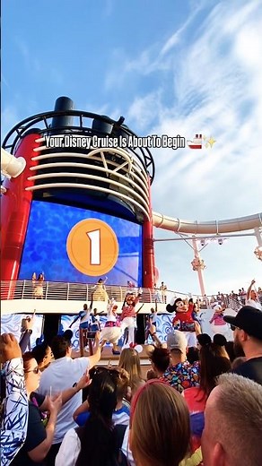 The Moment Everyone Waits For on a Disney Cruise 🚢✨ #disneycruise #disneywish #cruiselife