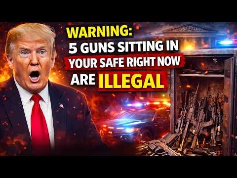 WARNING: 5 Guns Sitting in YOUR Safe Right Now Are ILLEGAL After This Week's Secret Court Ruling