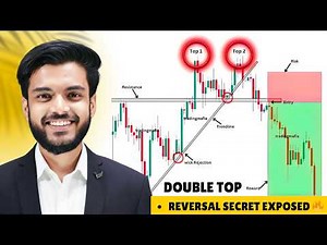 Double Top Pattern Secret | How to Catch Reversal with Double Top Pattern | Learn Price Action