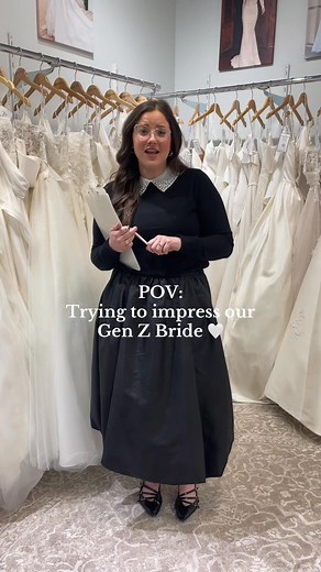 Anything for the ✨Gen Z Bride✨ Book your bridal appointment today! Bridalformalboutique.com #2027bride #2026bride #bridetobe #neworleansbride #pensacolabride #nolabride #alabamabride #mississippiweddings #alabamaweddings | Bridal and Formal Boutique & House of Tux