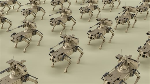 Los perros robot para uso militar ya están aquí