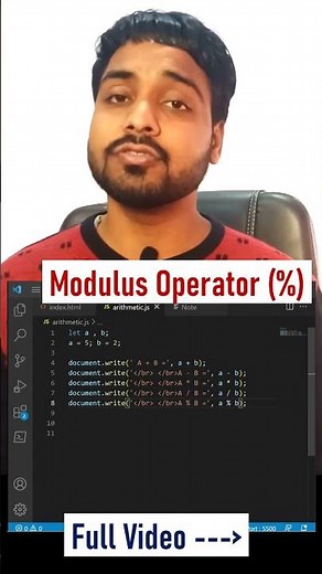 Modulus Operator In Javascript