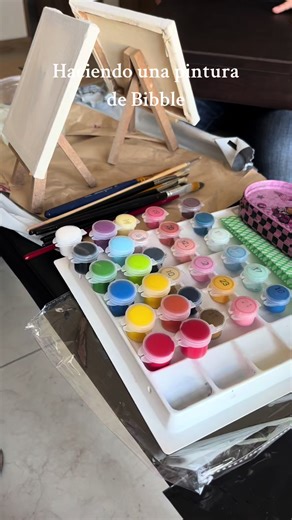 Ese Bibble me representa ✨🧚‍♀️ Una reunión para pintar memes con las amigas y se te reinicia la vida ❤️‍🔥 #bibble #barbie #art #painting