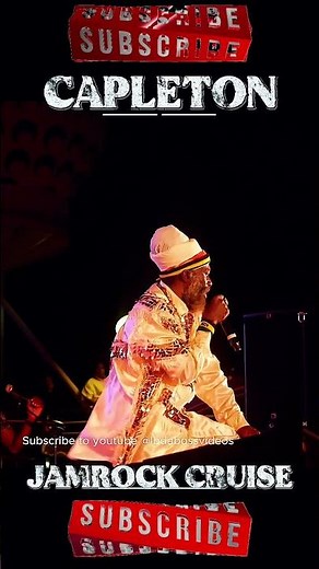 Capleton Live on Jamrock Reggae Cruise 🔥 The Fireman Brings the fire! #Capleton #Jamrock #Reggae