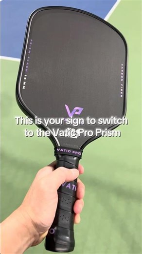 This Pickleball Paddle Feels TOO Good… Vatic Pro Prism Flash