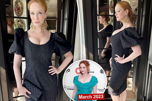 Fans speculate Christina Hendricks is on Ozempic as she shows off slimmed-down figure