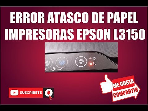 ATASCO DE PAPEL EN IMPRESORA EPSON L3150