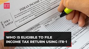 Who cannot use #ITR-1 form to file income tax return | Catch the day's latest news and updates ➠ https://bit.ly/46lKR2m | The Economic Times | Facebook
