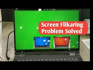 how to solve laptop display Red/Green/Blue/ White/Black Screen problem