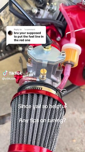 Mini Bike Carb Tuning & Throttle Cable Install